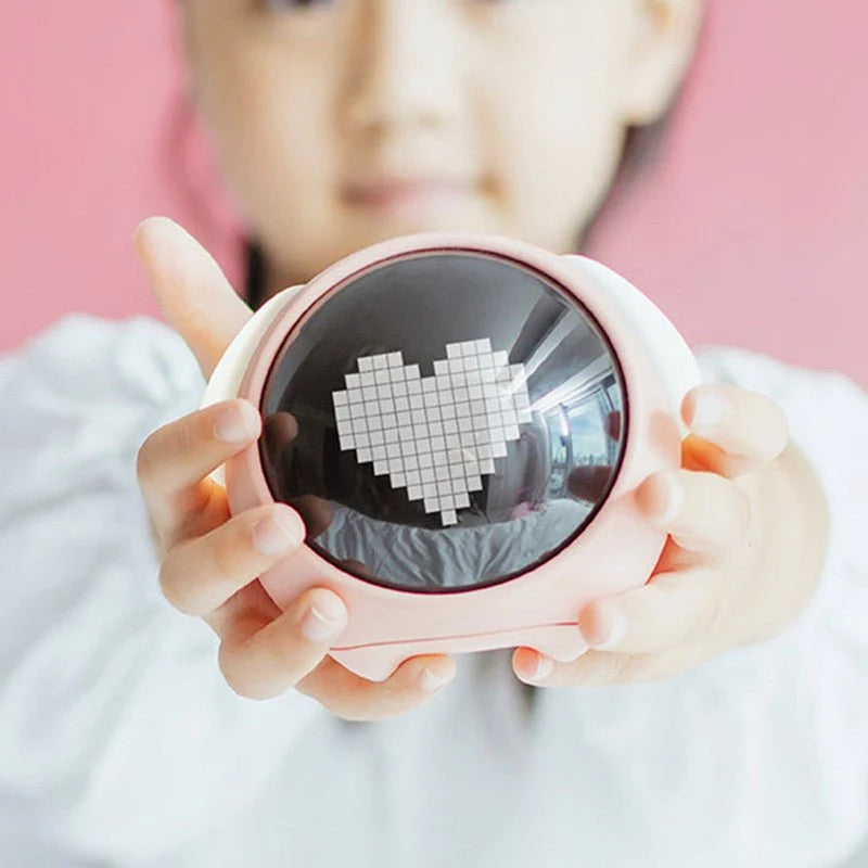 Pixel Expression Alarm Clock – Smart Digital Wake-Up Light with LED Display